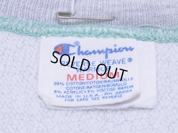 画像3: 1980s【Champion】リバースウィーブスウェット M　染込みプリント