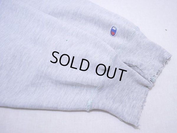 画像7: 1980s【Champion】リバースウィーブスウェット M　染込みプリント