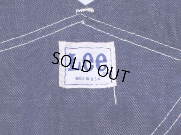 画像5: 1970s【Lee】デニムオーバーオール　濃紺