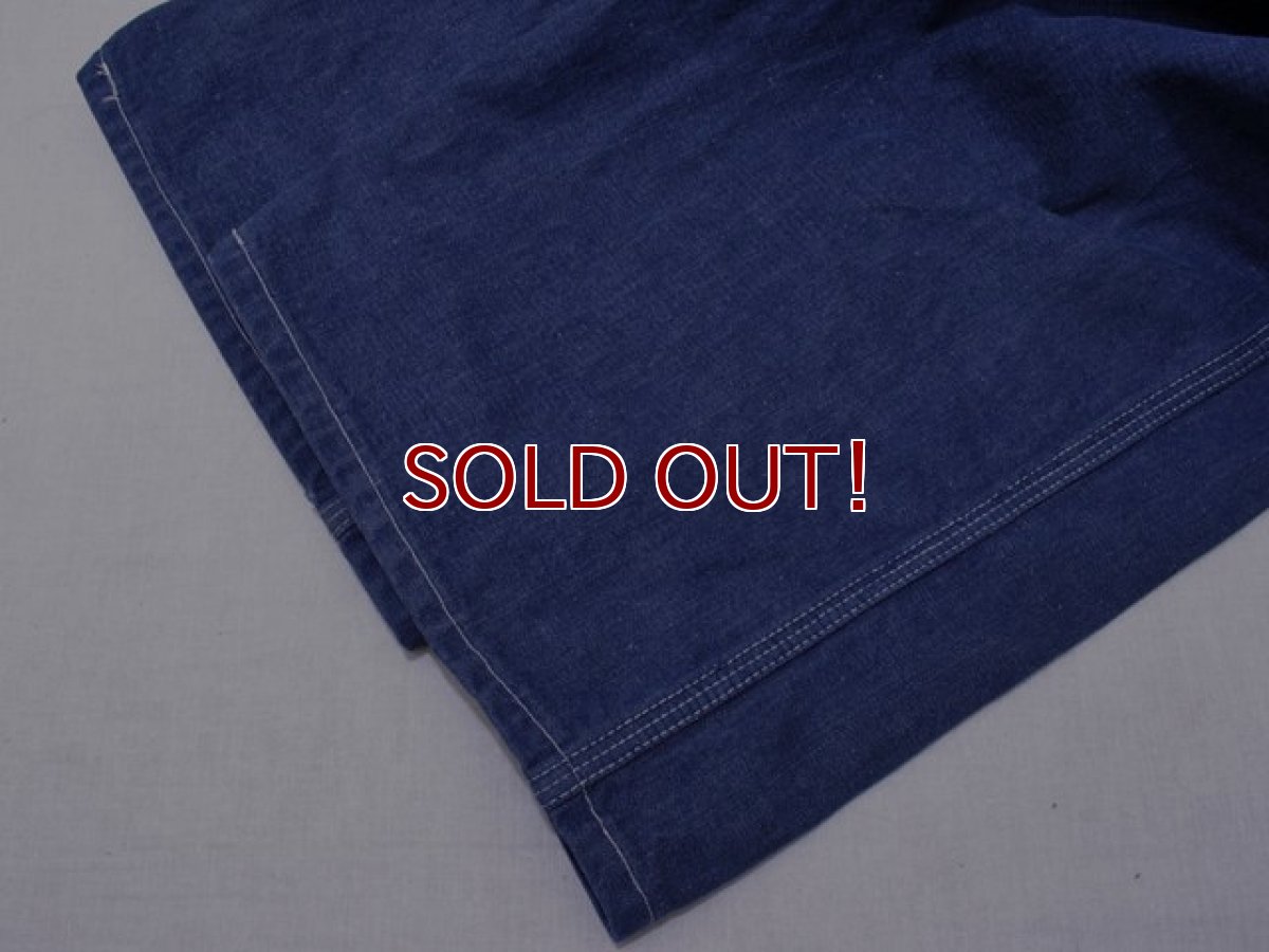 画像8: 1960s【POWR HOUSE】デニムオーバーオール　濃紺 (8)