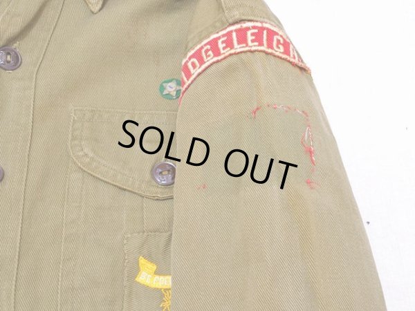 画像8:  1950s〜【BOY SCOUTS】マチ付きシャツ 