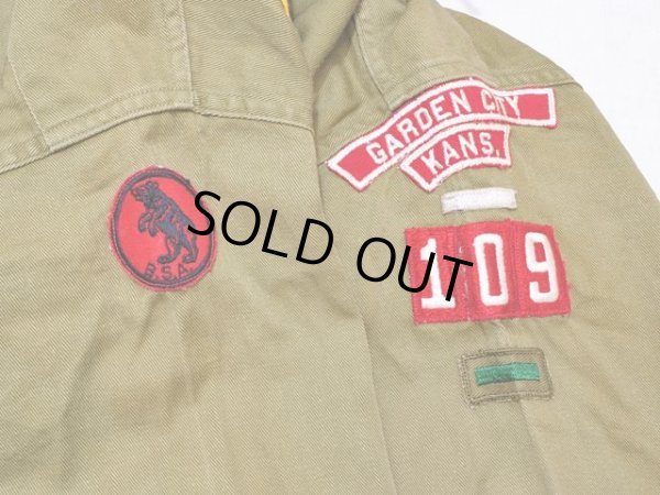 画像7:  1960s【BOY SCOUTS】マチ付きシャツ 