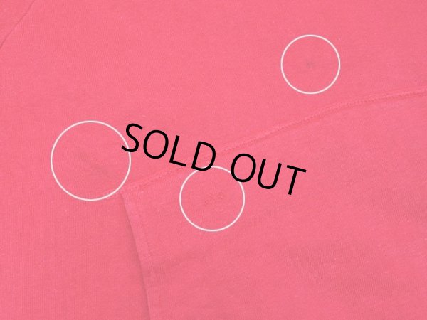 ポケット付近の汚れと小さなダメージ