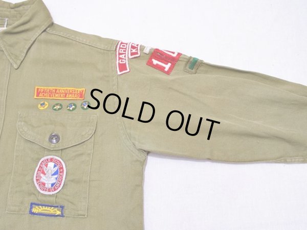 画像5:  1960s【BOY SCOUTS】マチ付きシャツ 