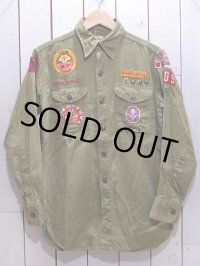  1960s【BOY SCOUTS】マチ付きシャツ 