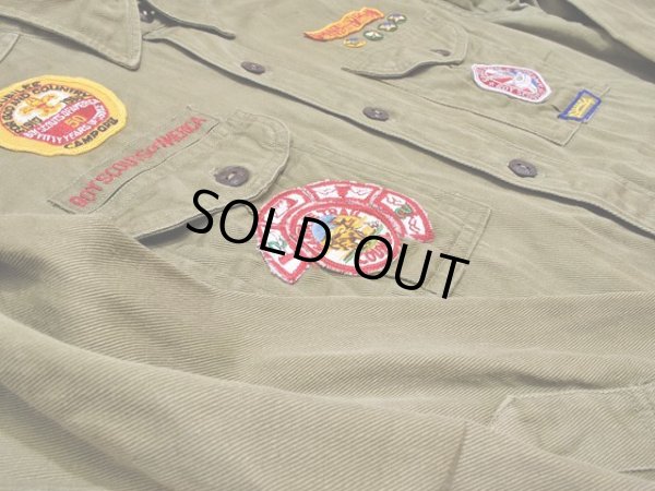 画像9:  1960s【BOY SCOUTS】マチ付きシャツ 