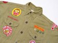 画像4:  1960s【BOY SCOUTS】マチ付きシャツ 