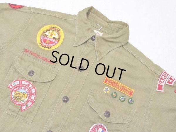 画像4:  1960s【BOY SCOUTS】マチ付きシャツ 