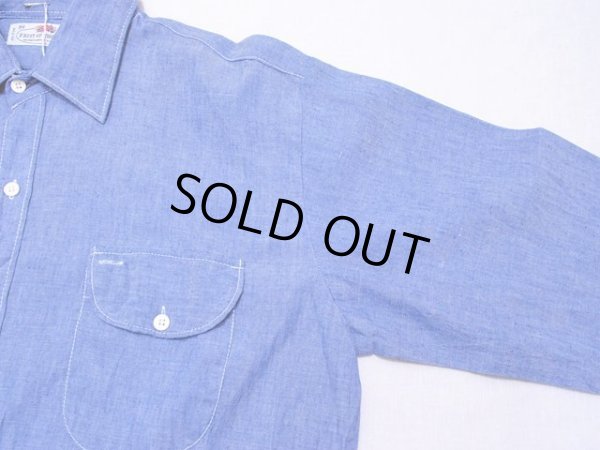 画像5: 1980s【FRUIT OF THE LOOM】シャンブレーシャツ