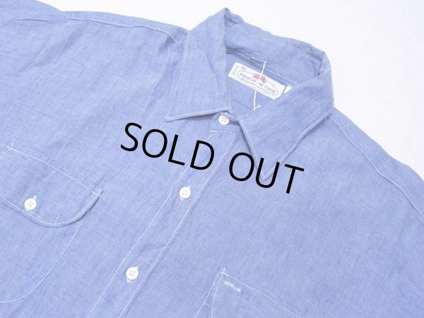 画像4: 1980s【FRUIT OF THE LOOM】シャンブレーシャツ