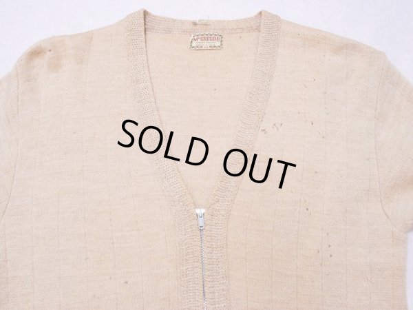 画像5: 1950s【McGREGOR】ZIPカーディガン