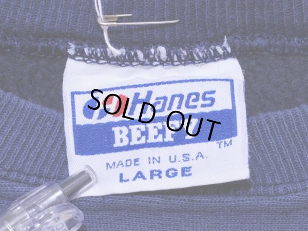 画像3: 〜1990s【Hanes】リバースウィーブスウェット US.NAVY