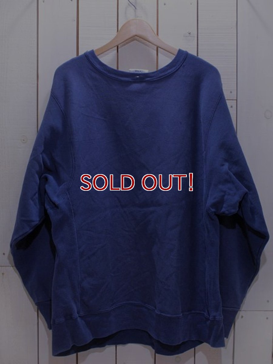 画像2: 〜1990s【Hanes】リバースウィーブスウェット US.NAVY (2)
