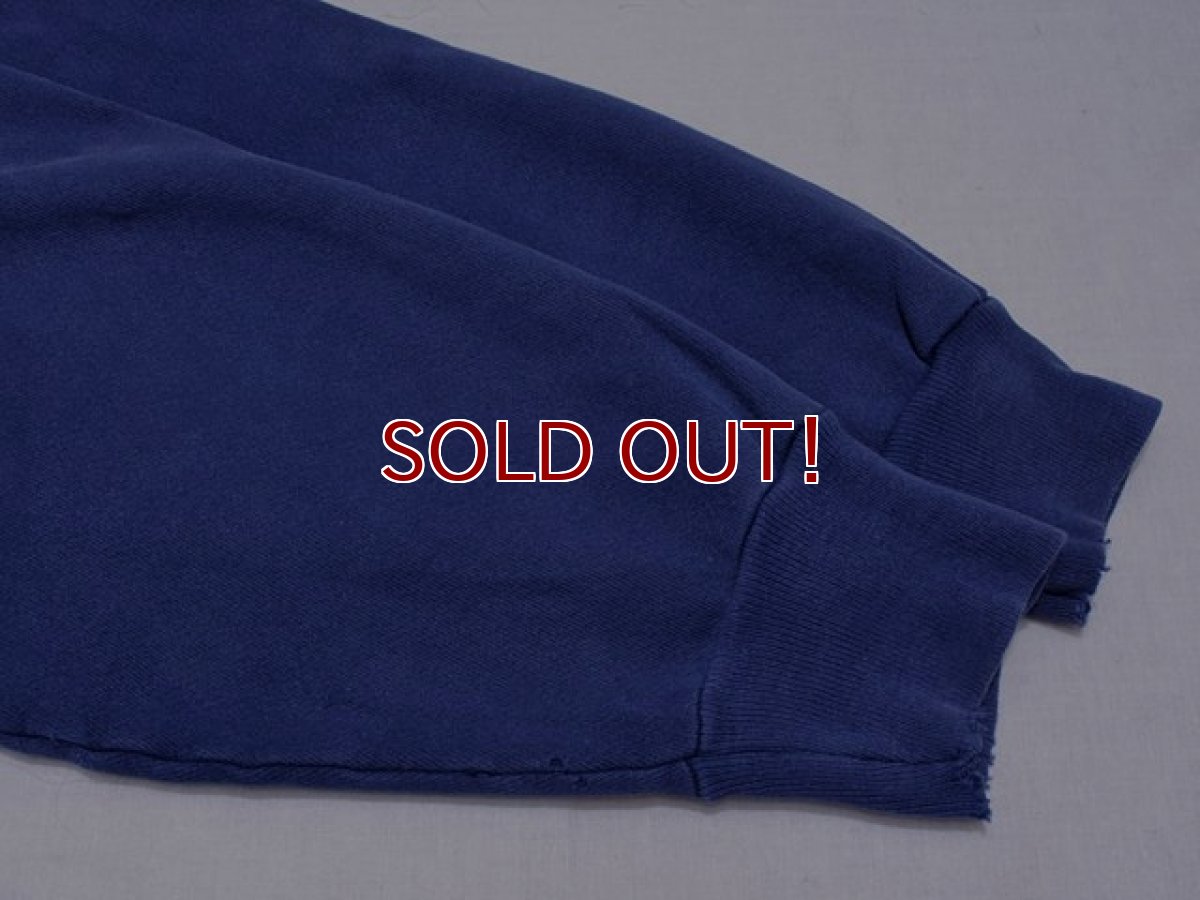 画像7: 〜1990s【Hanes】リバースウィーブスウェット US.NAVY (7)