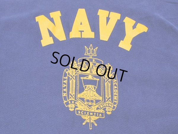 画像5: 〜1990s【Hanes】リバースウィーブスウェット US.NAVY