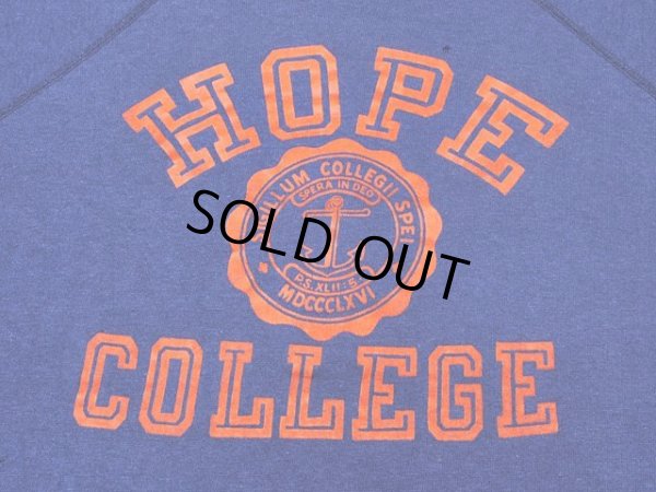 画像5: 1980s【Champion】カレッジスウェット　フロッキープリント