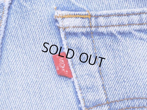 画像4: US製〜1990s【Levi's】501クラッシュ　w32