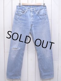 US製〜1990s【Levi's】501クラッシュ　w32