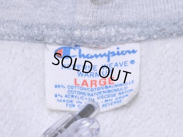 画像3: 1980s【Champion】リバースウィーブスウェットパーカー L
