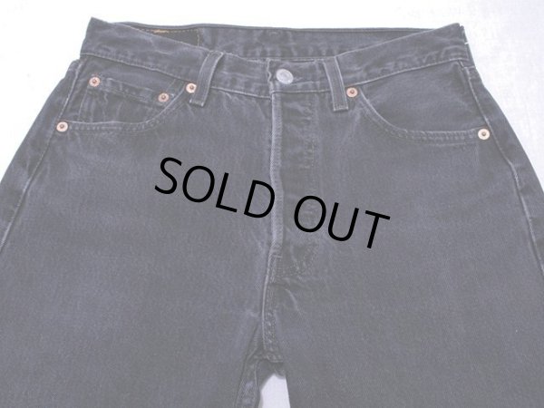 画像5: US製1990s【Levi's】501ブラック　W29