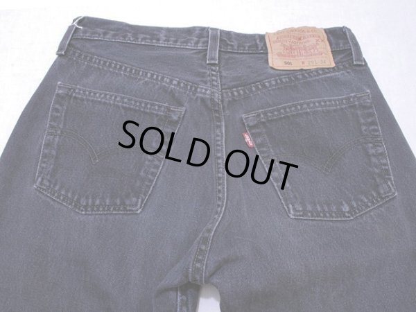 画像6: US製1990s【Levi's】501ブラック　W29