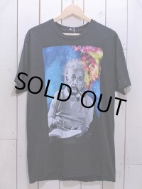 2000s〜Albert EinsteinグラフィックTシャツ　表記M