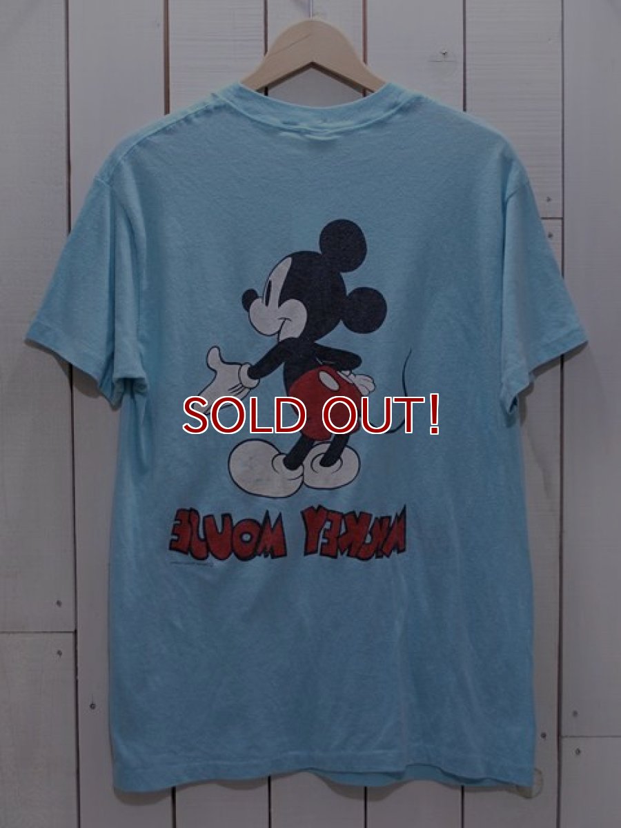 画像2: 1980sミッキー両面プリントTシャツ　表記XL (2)