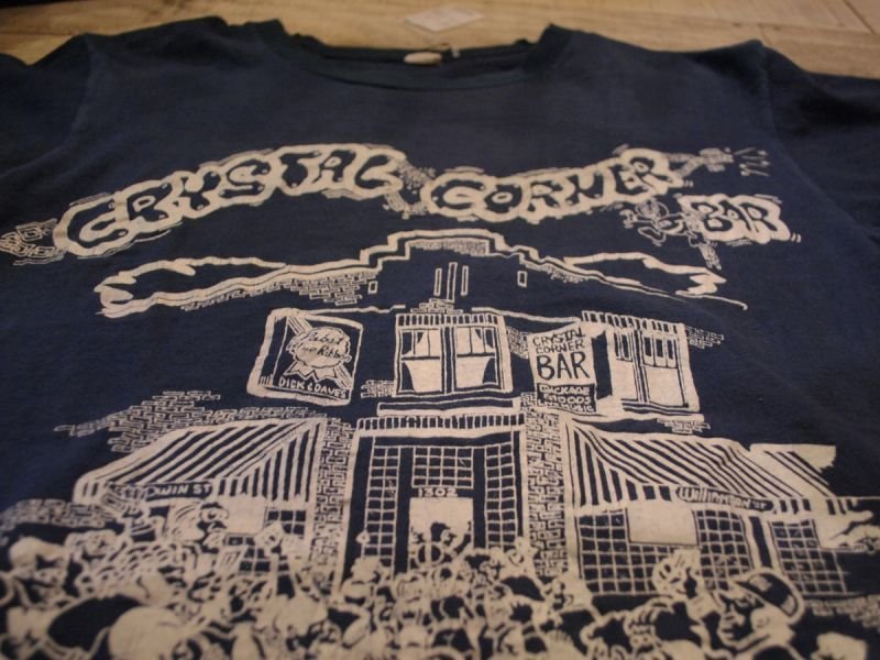 画像1: 1970s Crystal Corner Bar両面プリントTシャツ 表記M