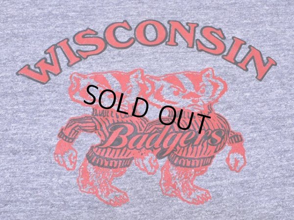 画像5: 1980s WISCONSIN Bucky BadgersカレッジTシャツ　表記M
