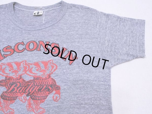 画像6: 1980s WISCONSIN Bucky BadgersカレッジTシャツ　表記M