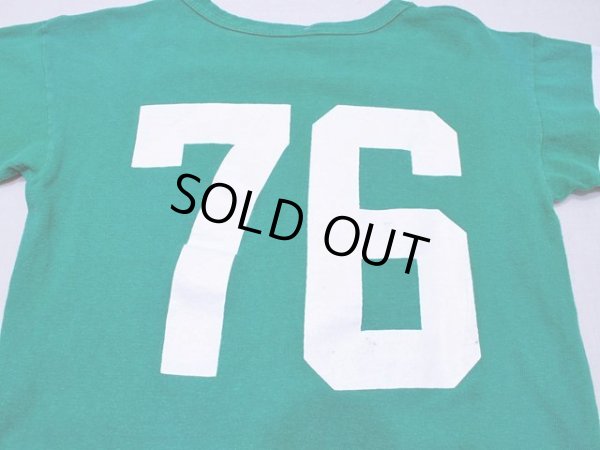画像7: 1970s【Champion】ナンバリングフットボールTシャツ バータグ3段プリント　表記M