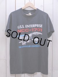 1980s STAR TREK U.S.S. ENTERPRISE号Tシャツ　表記L