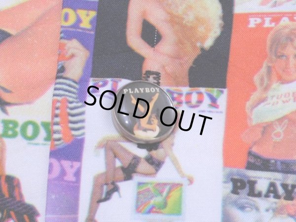 画像4: 1980s〜【PLAYBOY】セクシー総柄ポリシャツ　表記M