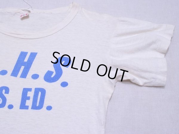 画像6: 1950s【SOUTHERN】染込みカレッジTシャツ　表記S