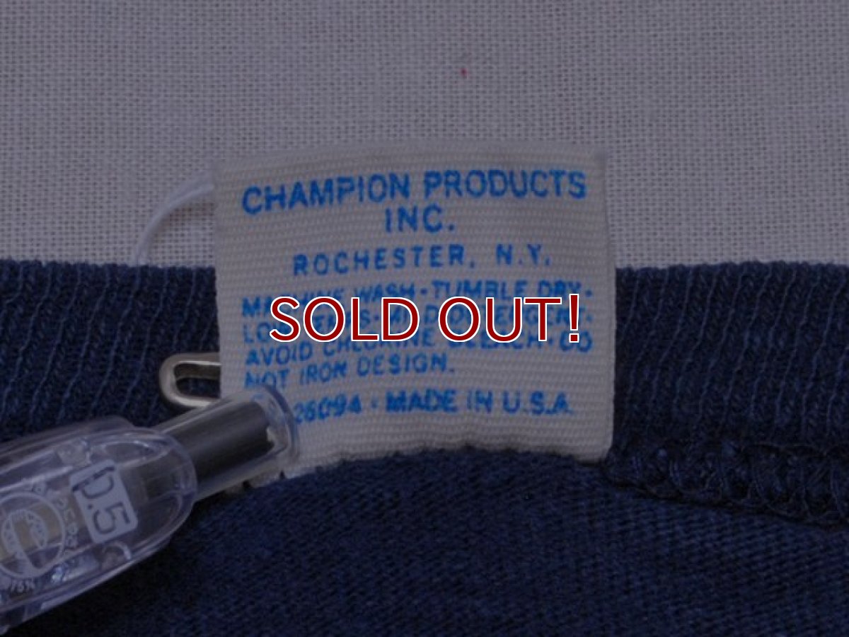 画像4: 1970s【Champion】MICHIGAN　WOLVERINESカレッジTシャツ バータグ　表記XL (4)