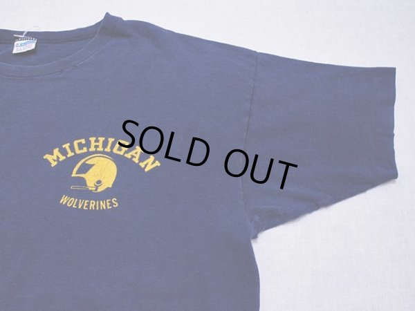 画像7: 1970s【Champion】MICHIGAN　WOLVERINESカレッジTシャツ バータグ　表記XL