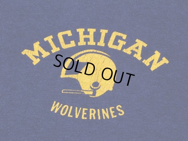 画像6: 1970s【Champion】MICHIGAN　WOLVERINESカレッジTシャツ バータグ　表記XL