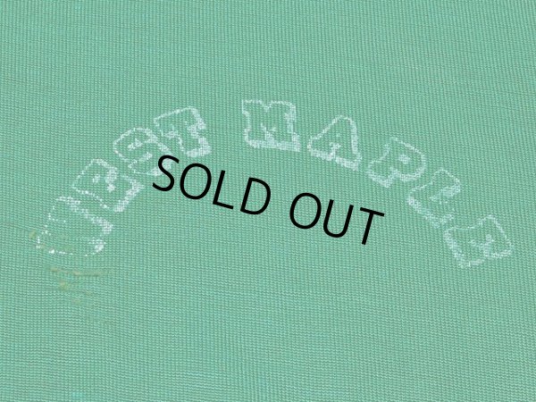 画像7: 1950s【Champion】レーヨンハーフジップシャツ ランタグ 表記L