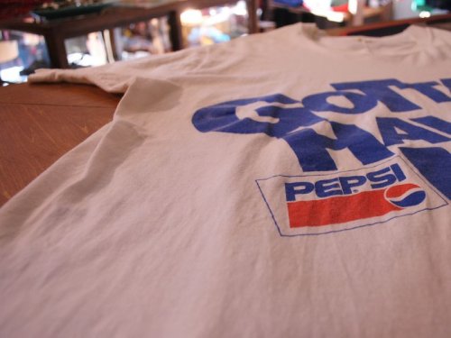 詳細画像1: 1980s PEPSIプリントTシャツ　SCREENSTARS青タグ　表記XL