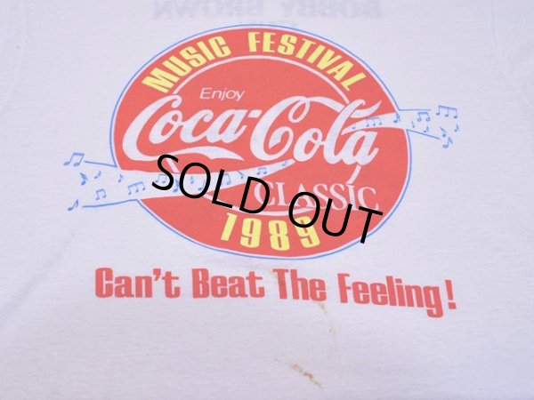 画像4: 1980s CocaCola MUSIC FESTIVAL Tシャツ 両面プリント　実寸XL