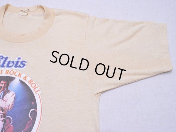 画像8: 1970s ELVIS THE KING OF ROCK＆ROLL Tシャツ　表記L