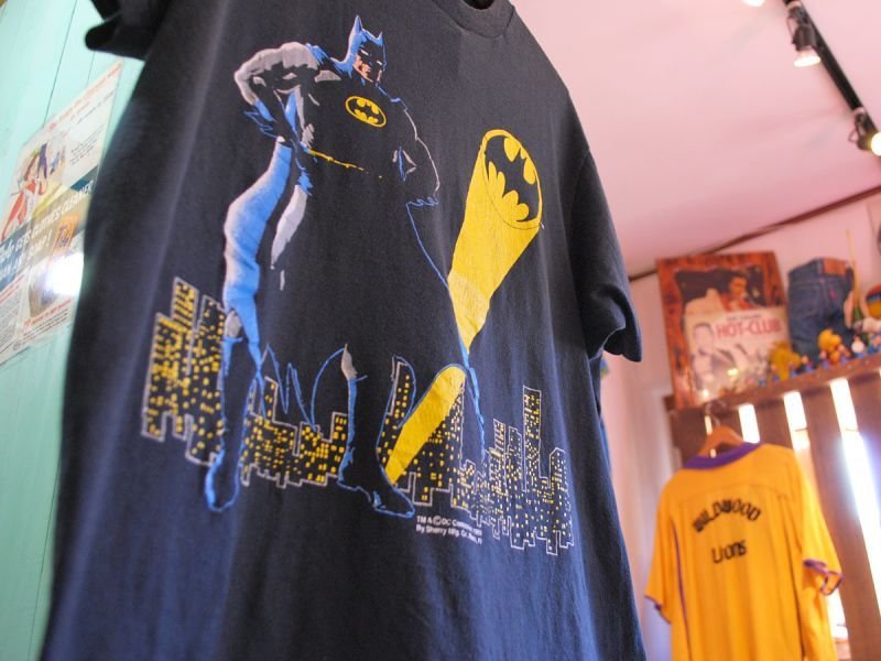 画像1: 1980s BATMANアメコミTシャツ 表記L