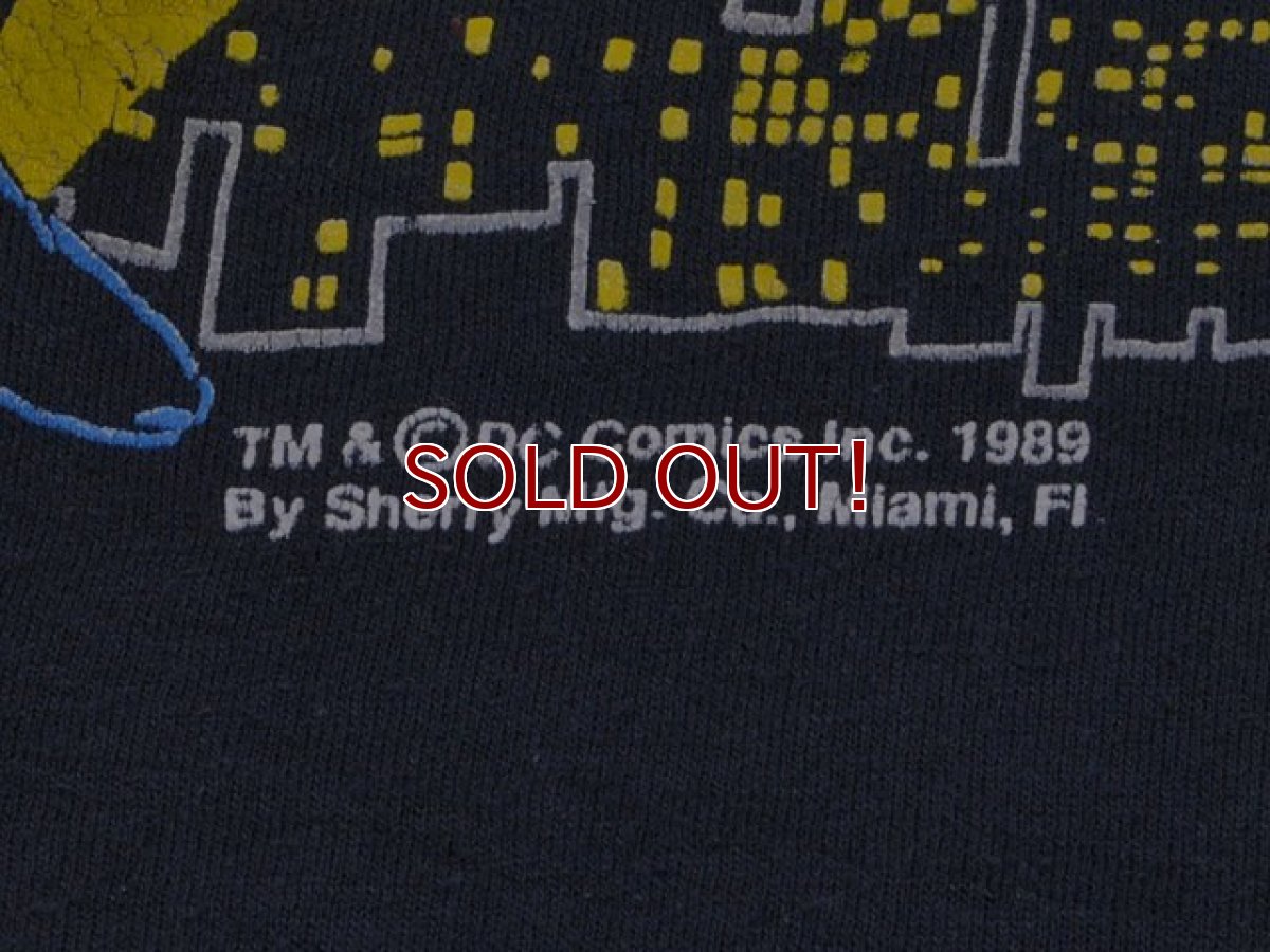画像5: 1980s BATMANアメコミTシャツ　表記L (5)