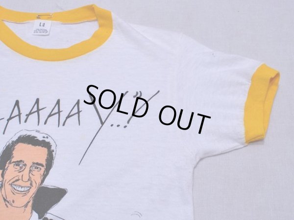 画像6: 1970s米ドラマHAPPY DAYSリンガーTシャツ　表記BoysL