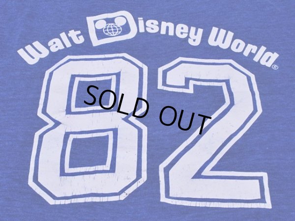 画像5: 1980s Walt Disney WorldナンバリングフットボールTシャツ　表記M