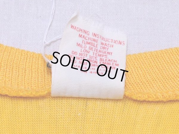 画像4: 1980s DisneylandナンバリングフットボールTシャツ　表記L