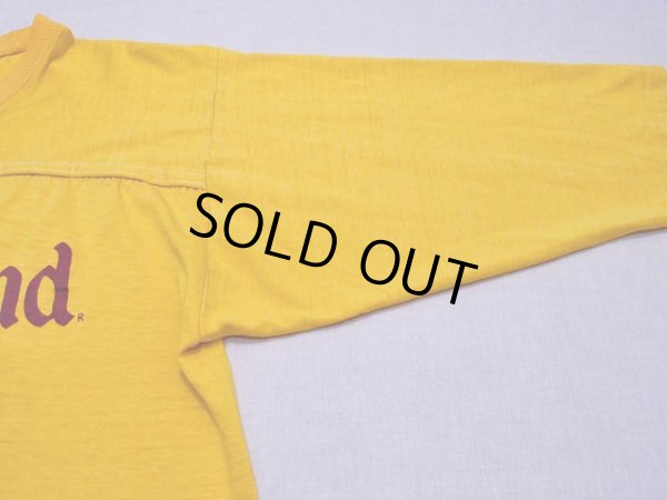 画像6: 1980s DisneylandナンバリングフットボールTシャツ　表記L