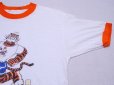 画像5: 1980s EssoTiger染込みリンガーTシャツ　実寸L