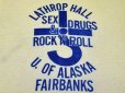 画像4: 1970s-80s SEX DRUGS＆ROCK'N ROLL染み込みプリントTシャツ　表記M