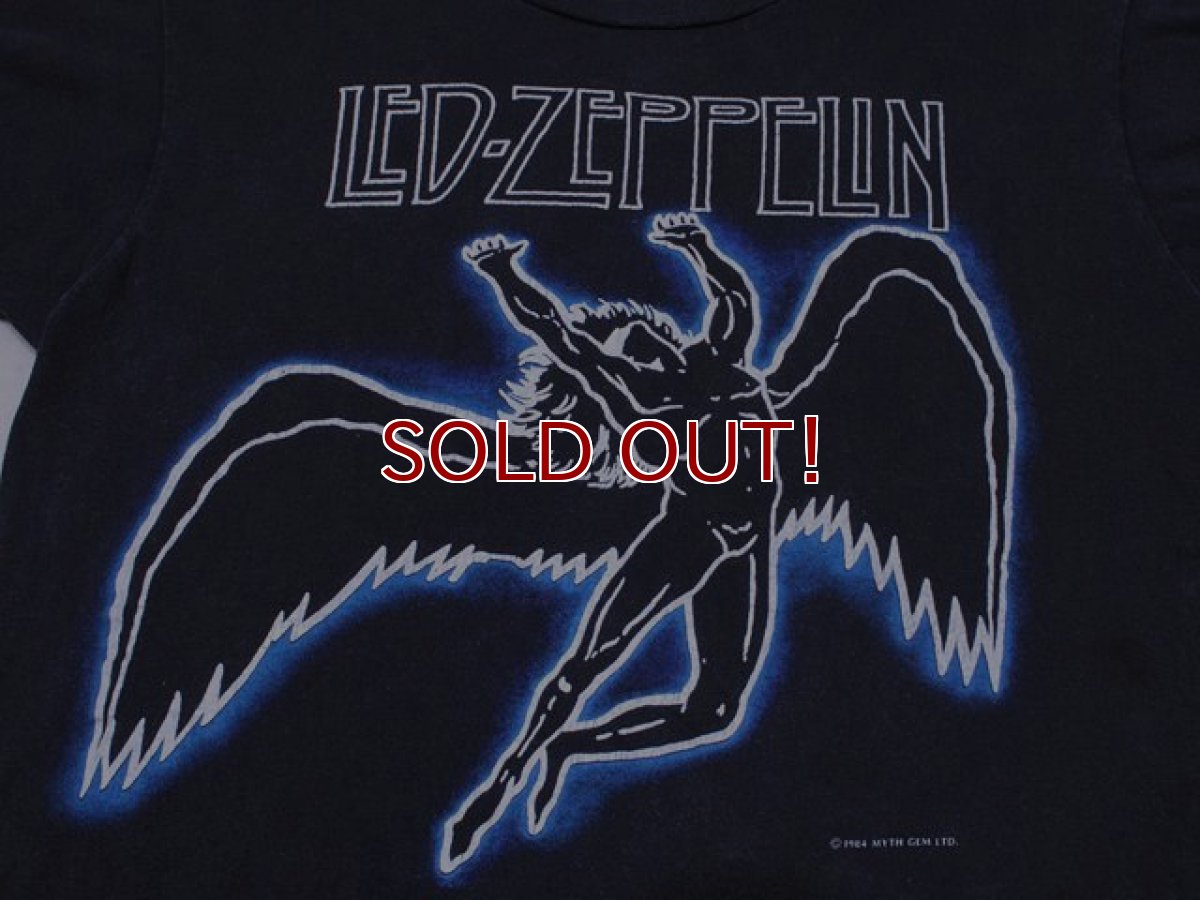 画像4: 1980s LED ZEPPELINバンドTシャツ　表記L (4)